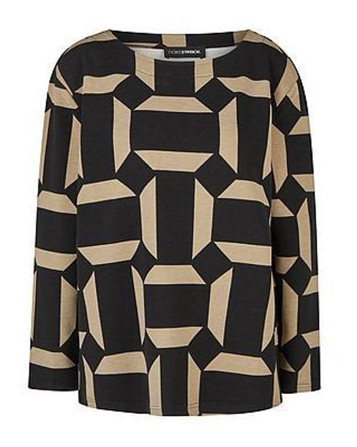 Doris Streich Sweatshirt Van in het Black