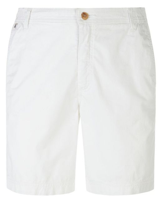 Le short modèle jean taille 42 Gardeur pour homme en coloris Blanc | Lyst