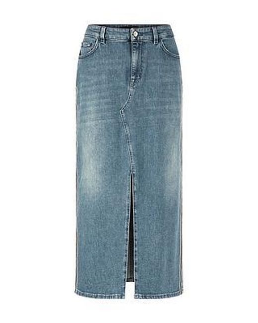 Marc Cain Jeansrok Van in het Blue