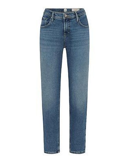 Brax Enkellange Jeans Van in het Blue
