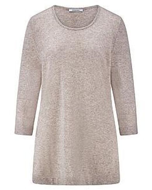Peter Hahn Natural Long-Pullover Mit Kaschmir, Gr. S