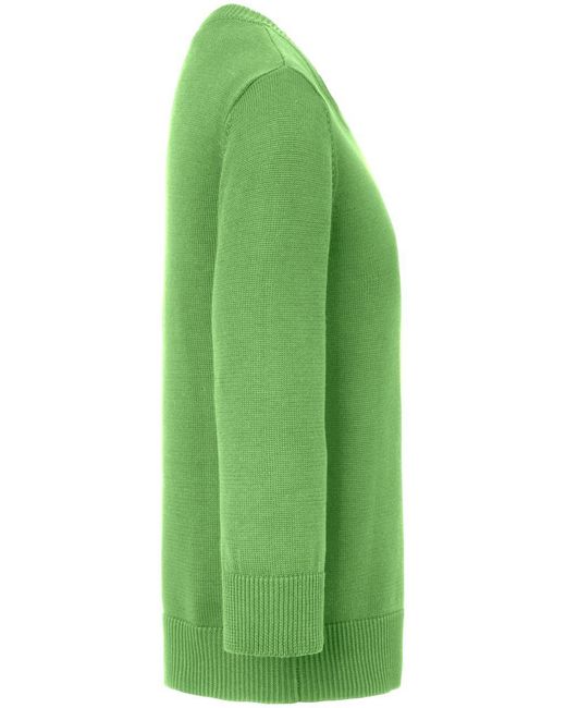 Peter Hahn Green Rundhals-pullover aus 100% supima®-­baumwolle, , gr. 38, baumwolle