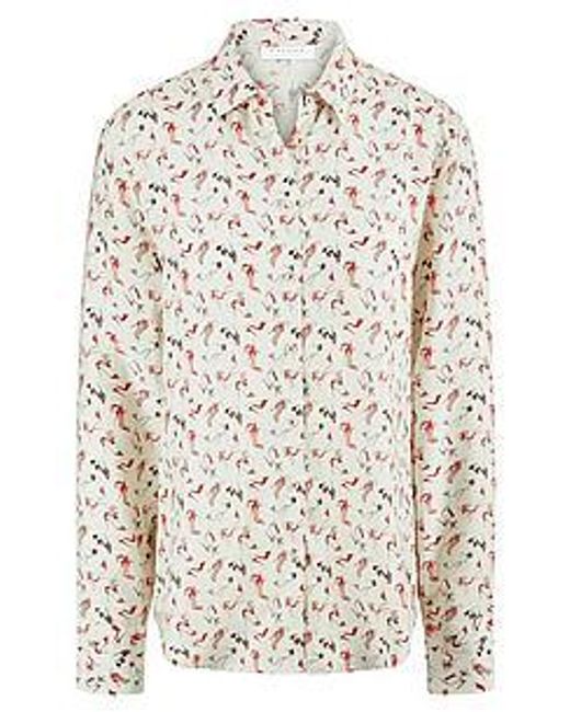 Eterna White Bluse