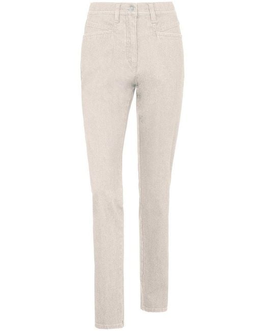 RAPHAELA by BRAX Comfort plus-jeans modell cordula magic in Weiß | Lyst DE