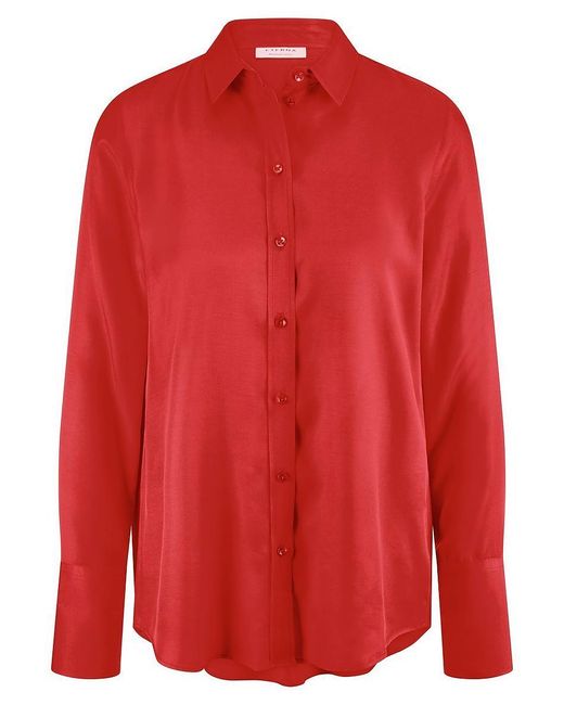 Eterna Red Bluse, Gr. S