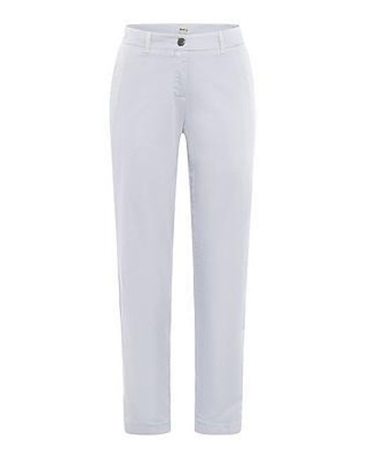 Brax 7/8-Broek Van in het White