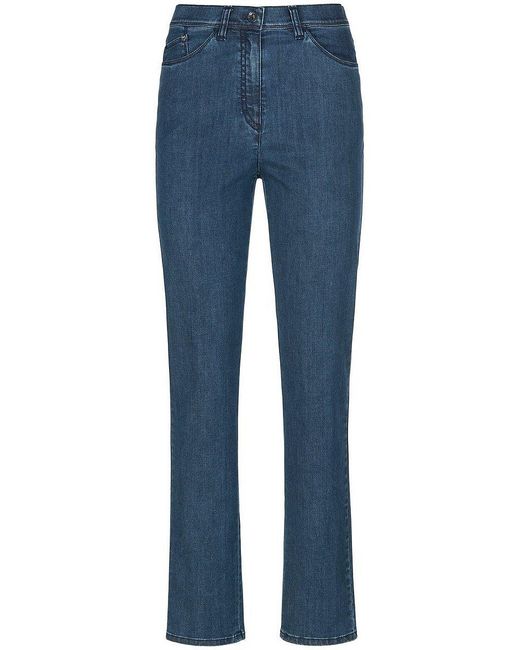 RAPHAELA by BRAX Proform S Super Slim-Jeans Modell Laura Touch in Blau |  Lyst DE