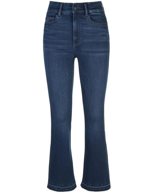 DL1961 Blue 7/8-Jeans Bridget Boot High Rise