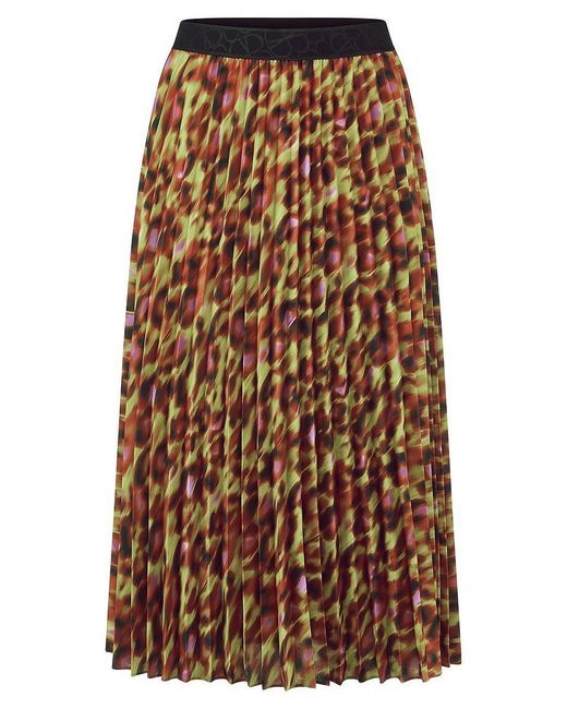 Basler Brown Midi-Plissee-Rock, Gr. S