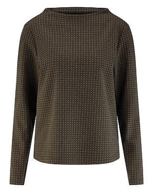 Peter Hahn Shirt Boothals Van in het Gray