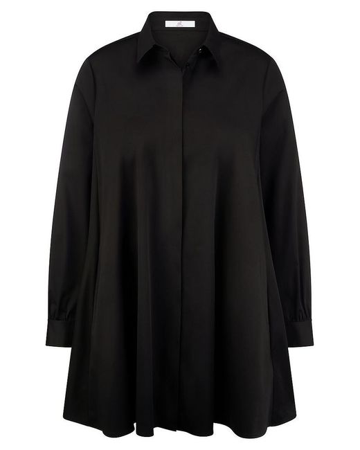 Emilia Lay Black Long-Bluse, Gr. M