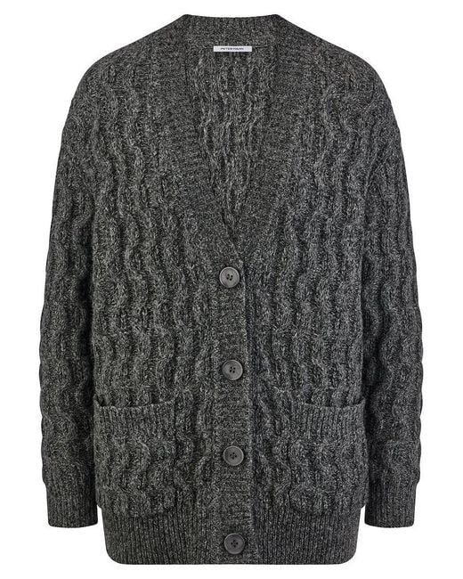 Peter Hahn Gray Strickjacke, Gr