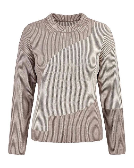 Basler Gray Rundhals-Pullover