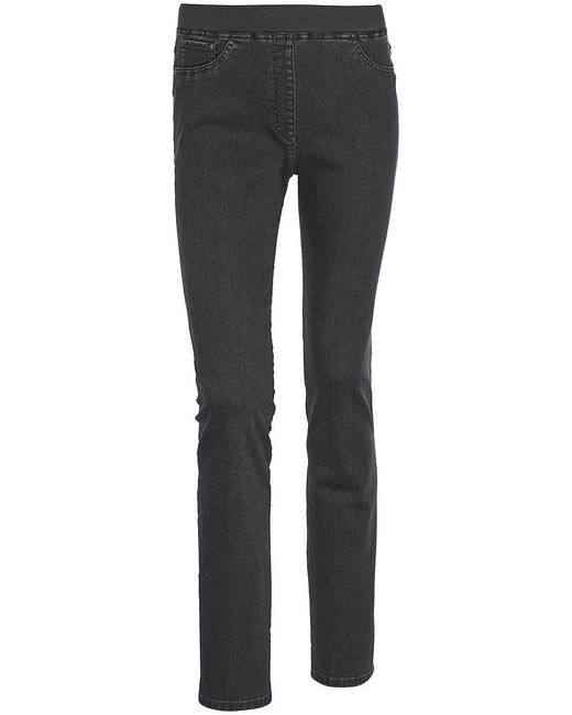 RAPHAELA by BRAX Gray Comfort plus-jeans modell carina