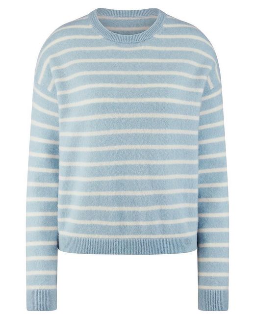 include Blue Rundhals-Pullover Aus Kaschmir