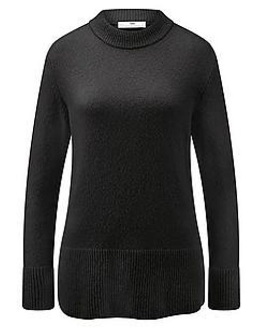 Peter Hahn Black Long-Pullover