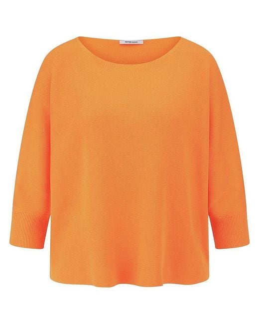 Peter Hahn Orange Pullover