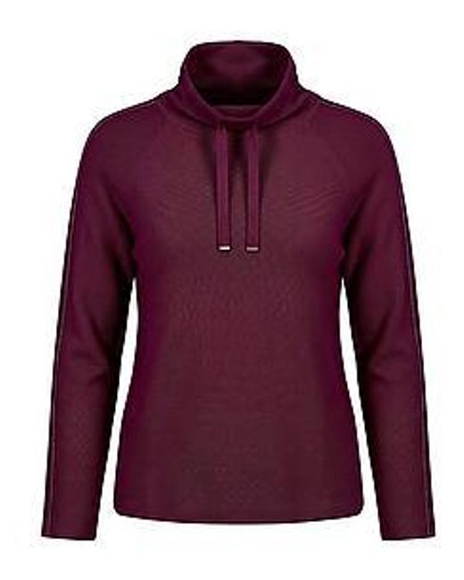 Basler Purple Pullover