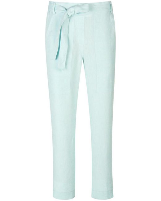 Le pantalon 7/8 100% lin taille 19 Peter Hahn en coloris Bleu | Lyst