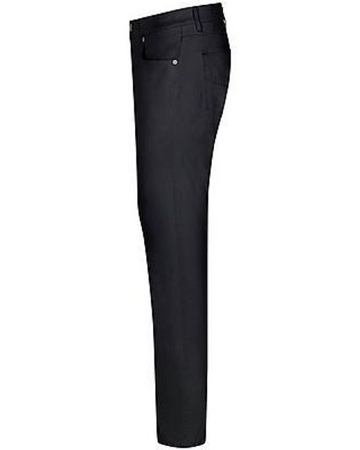Brax 5-Pocketsbroek Model Cadiz Van in het Blue voor heren