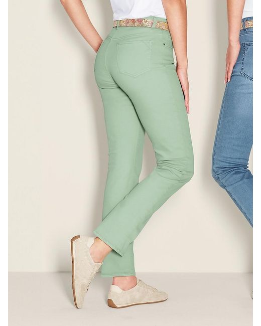 Brax Jeans Van in het Green