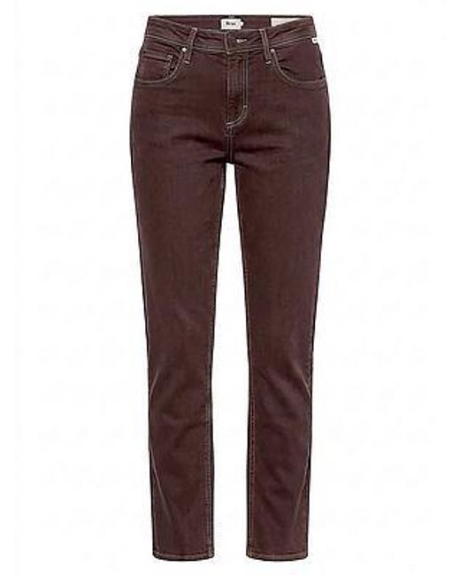 Brax Enkellange Jeans Van in het Purple