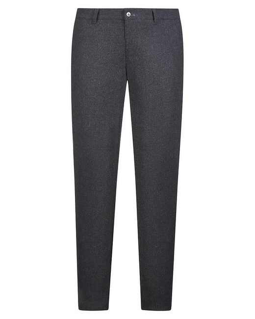 Brax Lange Flatfront-Chino in Gray für Herren