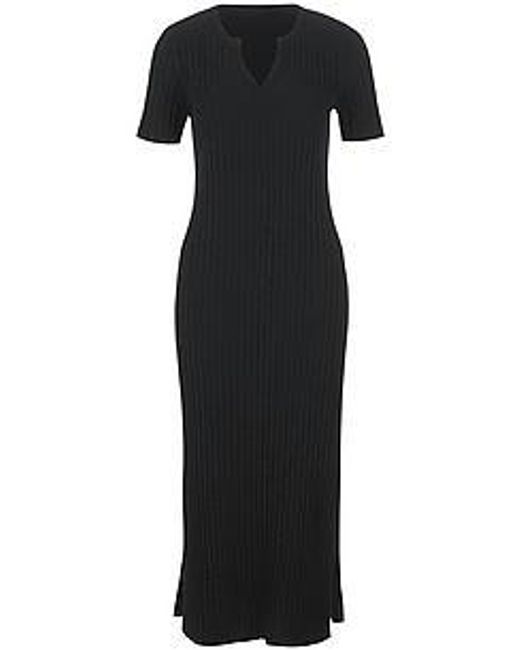 include Black Strickkleid Aus 100% Premium-Kaschmir