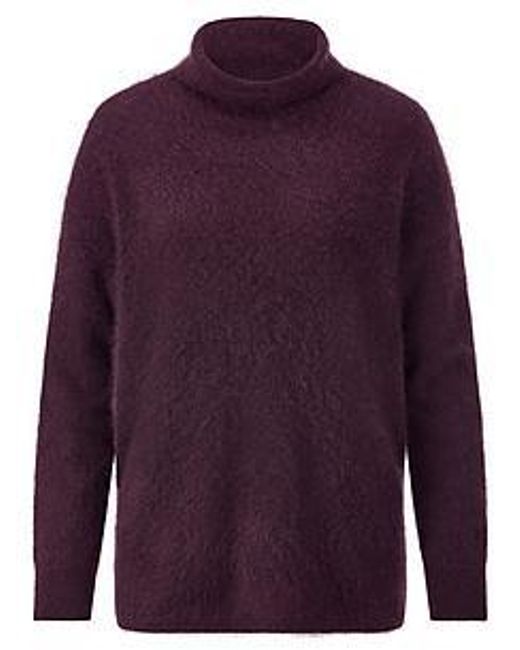 Peter Hahn Purple Pullover Aus 100% Kaschmir