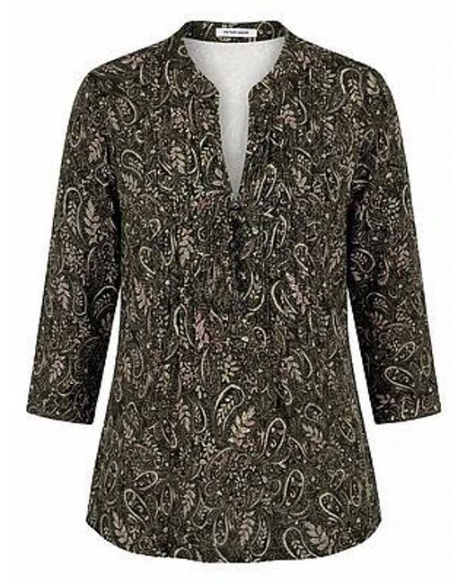 Peter Hahn Jersey Blouse Van in het Black