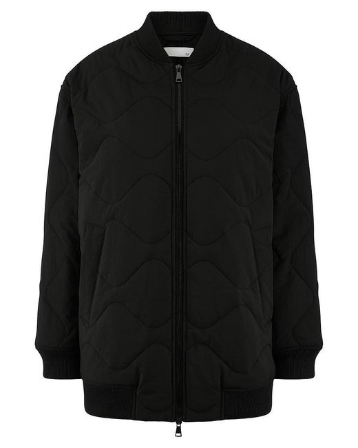 Peter Hahn Black Steppblouson