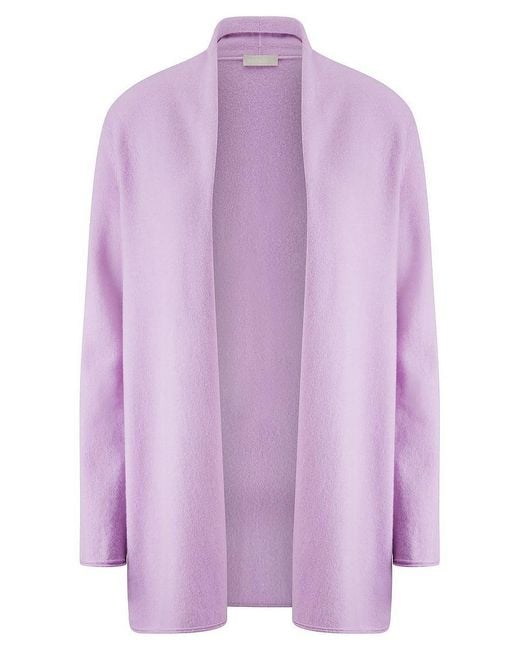 include Vest Lange Mouwen Van in het Purple