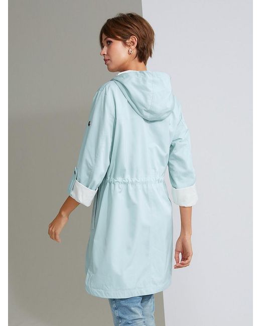 WEGA GREEN GOOSE Blue Long-Jacke, Gr. M