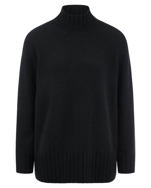 Peter Hahn Black Long-Pullover, Gr. S