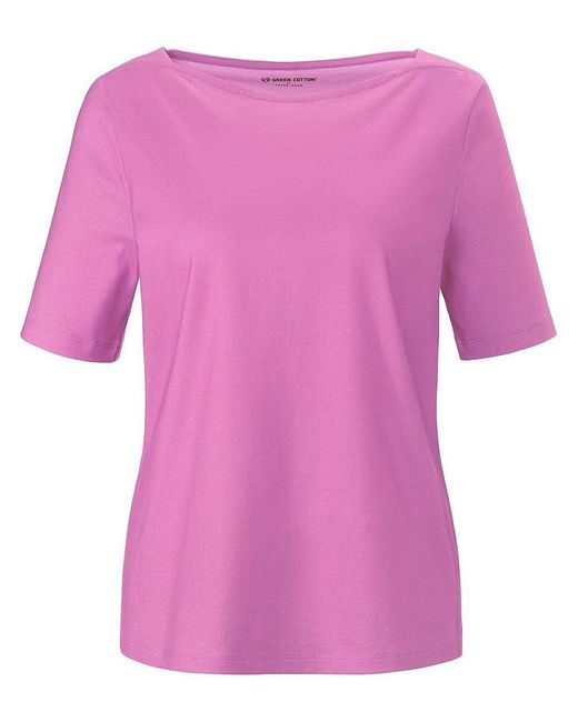 Green Cotton Pink Shirt lene, , gr. 42, baumwolle