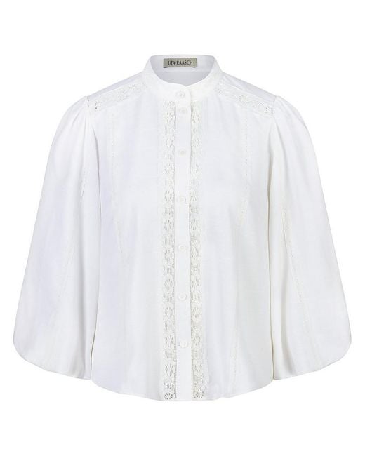 Uta Raasch Blouse Van in het White