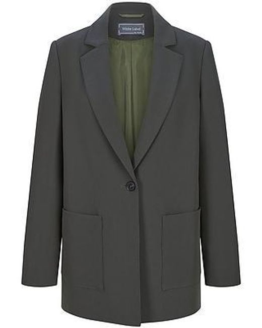 St. Emile Lange Blazer Van in het Gray