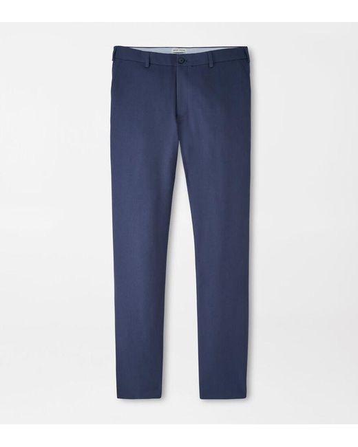 Peter Millar Blue Charlotte Performance Trouser for men