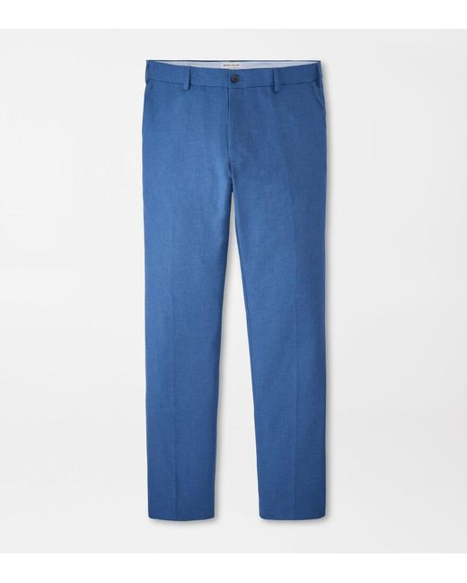 Peter Millar Blue Charlotte Performance Trouser for men