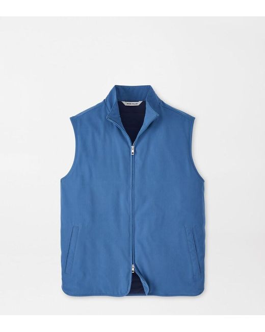 Peter Millar Blue Bleecker Gilet for men