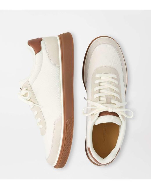Peter Millar White Drift Mesh Sneaker for men