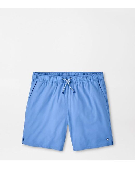 Peter Millar Blue Crown Swim Trunk for men