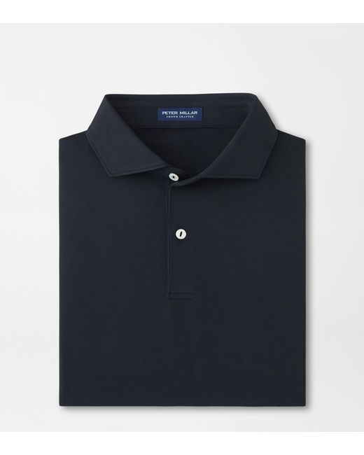Peter Millar Blue Soul Performance Mesh Polo for men