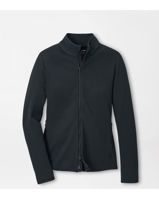 Peter Millar Blue Lumi-Knit Lite Performance Full Zip