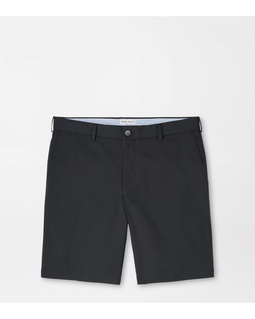 Peter Millar Black Salem Performance Short for men