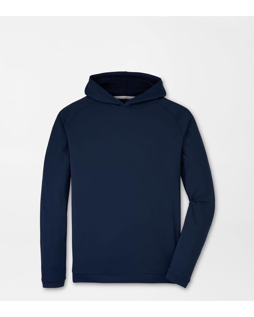 Peter Millar Blue Pine Performance Hoodie for men