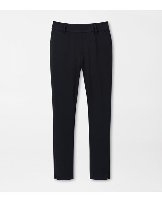 Peter Millar Blue Bingham High Stretch Bonded Ankle Trouser