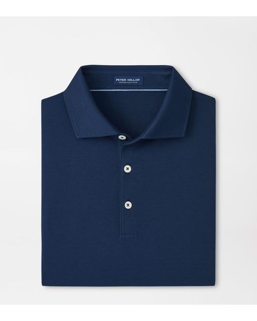 Peter Millar Blue Excursionist Flex Polo for men