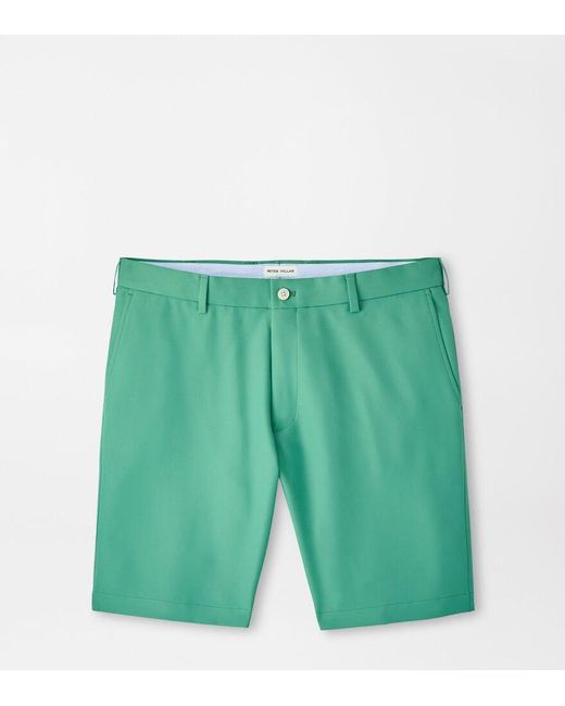 Peter Millar Green Salem Performance Short for men