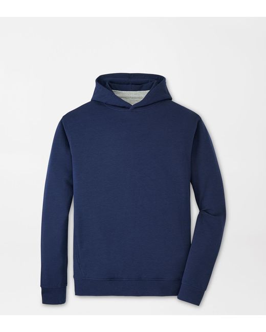 Peter Millar Blue Oasis Pullover Hoodie for men